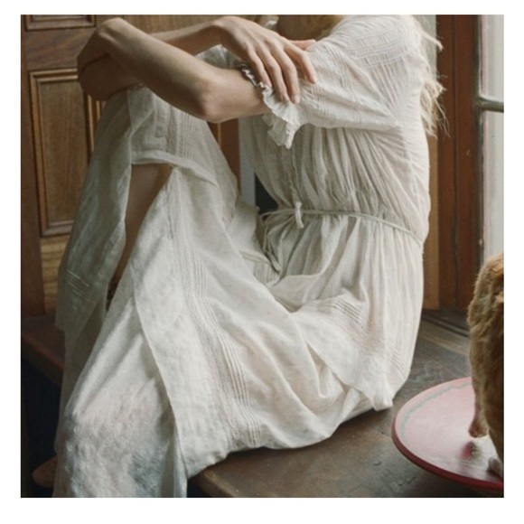 DÔEN Primrose dress, XS, salt - Picture 2 of 8